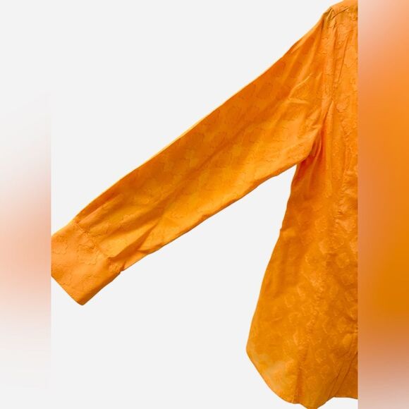 Soft Surroundings Button Up Tunic Textured Design Long Sleeve Women’s Medium - Picture 2 of 8